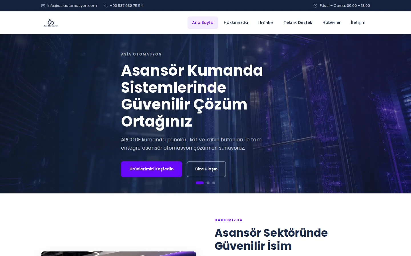 Asia Otomasyon ekran görüntüsü