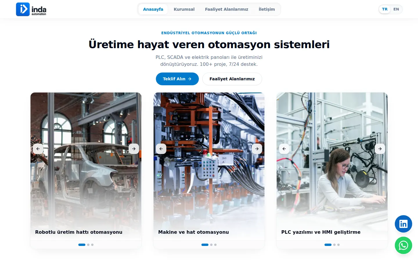 Inda Automation ekran görüntüsü
