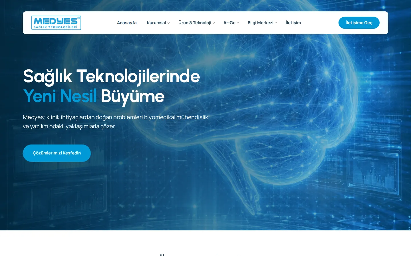 Medyes Sağlık Teknolojileri ekran görüntüsü