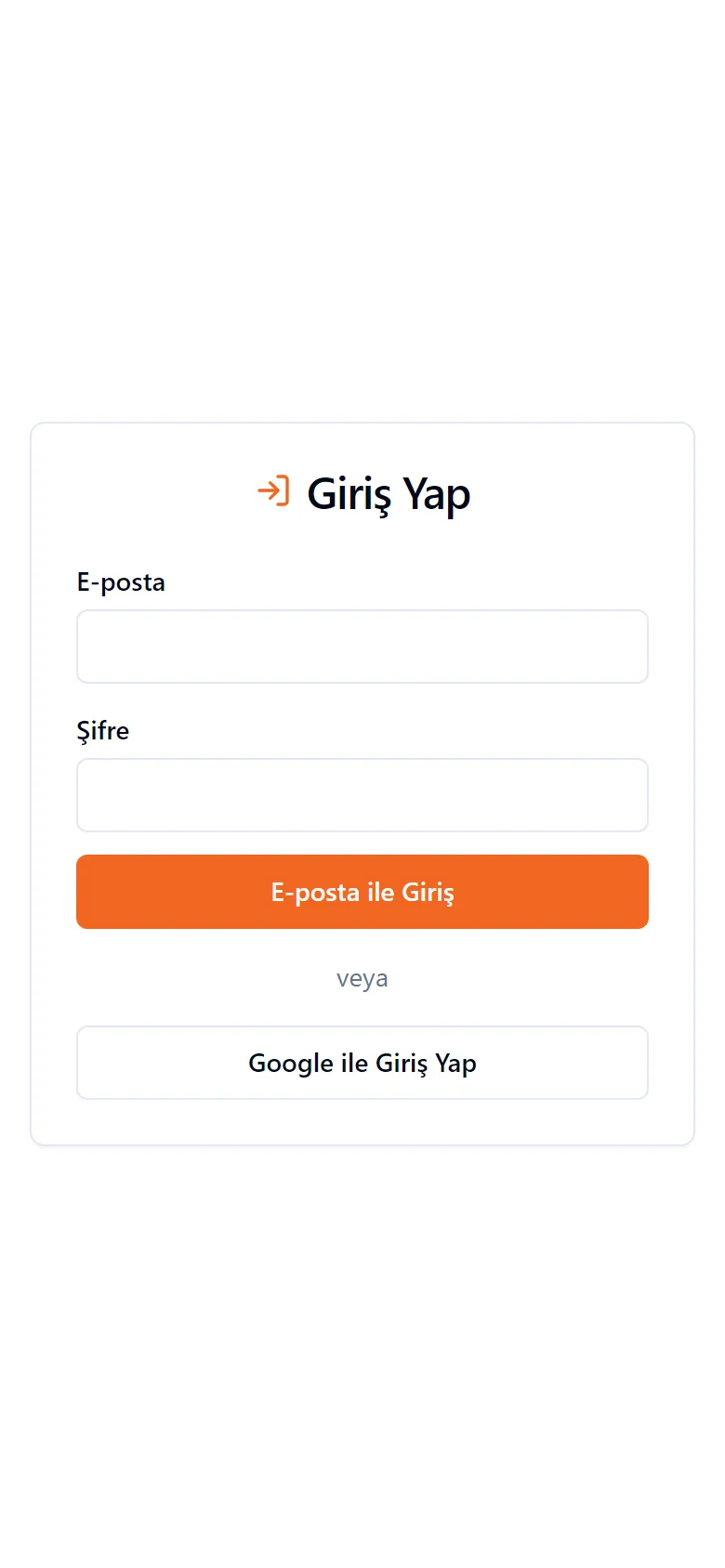 Farkeder — Malzemeden Tarif uygulama ekranı