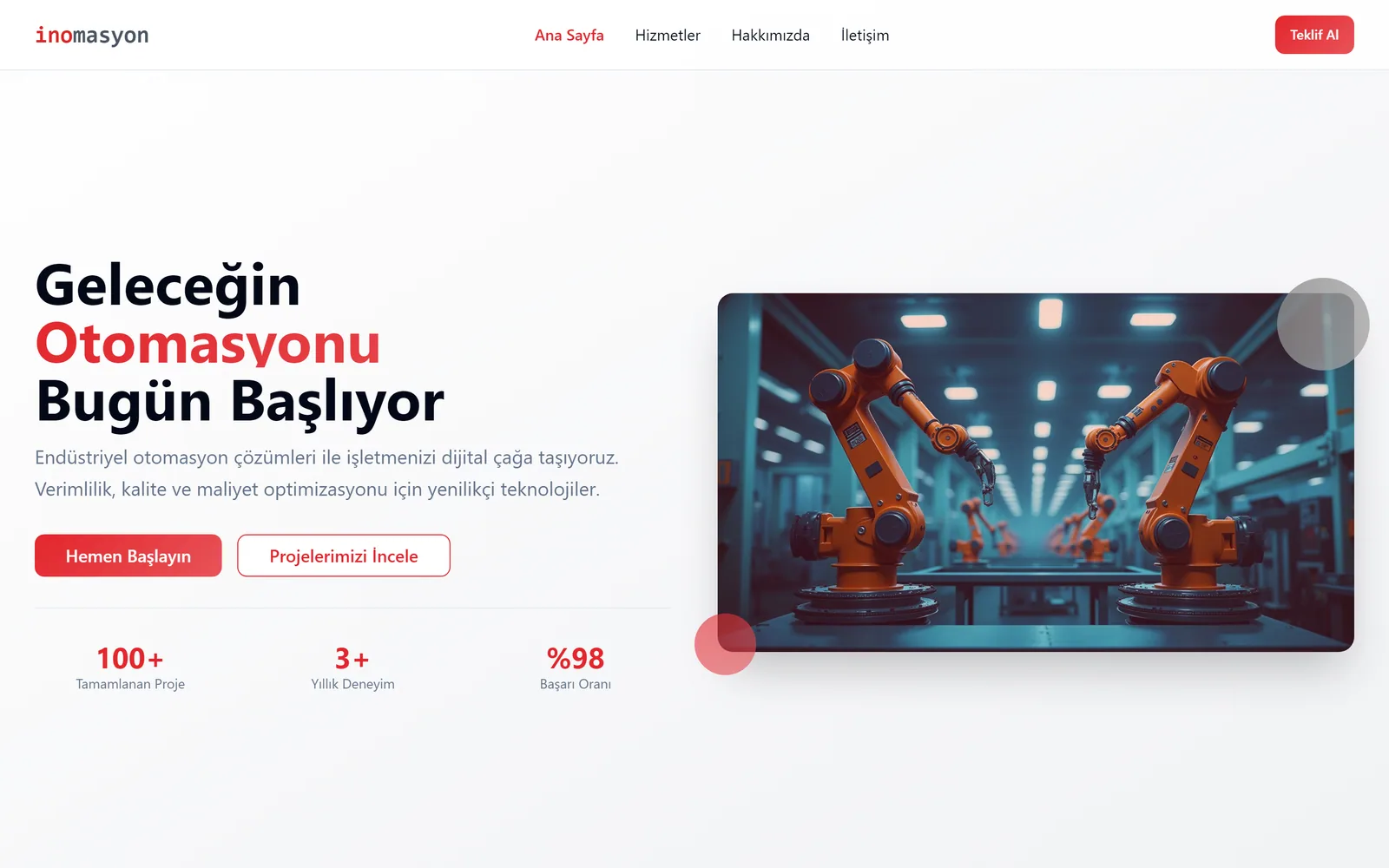 İnomasyon — Endüstriyel Otomasyon — ekran 1
